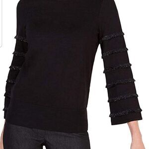 Alfani Women's Long Sleeve Crew Neck Top